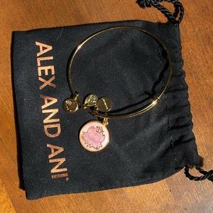 Alex & Ani Lotus Watercolor Bracelet